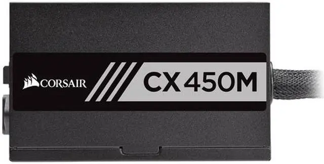 Alt view image 7 of 10 - CORSAIR CX-M Series CX450M 450W 80 PLUS BRONZE Haswell Ready ATX12V & EPS12V Semi-Modular Power Supply, CP-9020101-NA