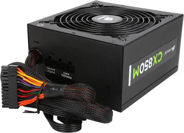Alt view image 4 of 7 - Corsair Certified CP-9020099-NA CX Series CX850M - 850 Watt 80 PLUS Bronze Certified Modular ATX Power Supply 2015 Edition