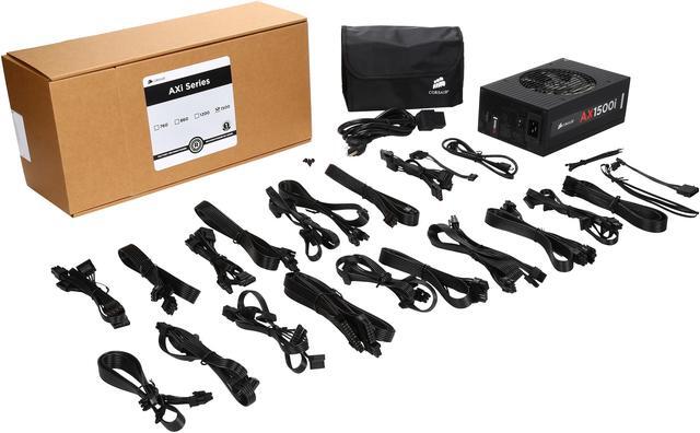 Alt view image 7 of 7 - Corsair Certified AXi Series AX1500i 1500W SLI Ready CrossFire Ready 80 Plus Platinum Power Supply