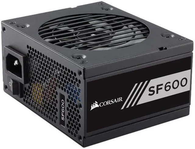 Alt view image 3 of 7 - CORSAIR SF Series SF600 600W 80 PLUS GOLD Active PFC Haswell Ready SFX SFX12V Micro ATX Full Modular Power Supply CP-9020105-NA