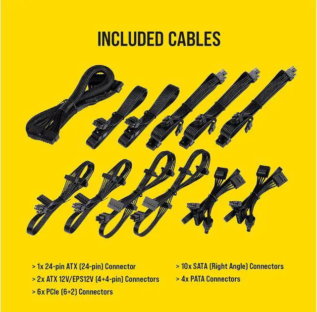 Alt view image 5 of 8 - CORSAIR RM Series RM750 CP-9020195-NA 750 W ATX12V v2.52 / EPS12V v2.92 SLI Ready CrossFire Ready 80 PLUS GOLD Certified Full Modular Power Supply