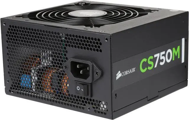 Main image of Corsair Certified CS-M Series C750M 750W 80 Plus Gold Active PFC Modular Power Supply