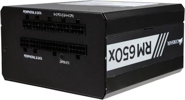 Alt view image 5 of 7 - Corsair Certified CP-9020091-NA RMx Series RM650x 650W 80 Plus Gold Full Modular Power Supply