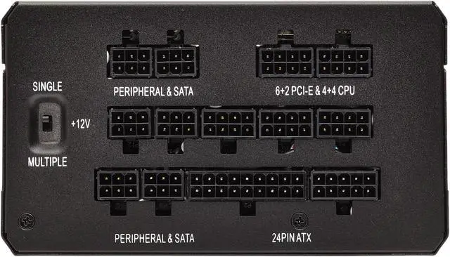 Alt view image 3 of 8 - CORSAIR HX Series HX850 CP-9020138-NA 850 W ATX12V v2.4 / EPS12V 2.92 80 PLUS PLATINUM Certified Full Modular Power Supply