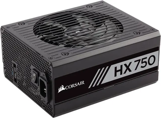 Alt view image 2 of 9 - CORSAIR HX Series HX750 CP-9020137-NA 750 W ATX12V v2.4 / EPS12V 2.92 80 PLUS PLATINUM Certified Full Modular Power Supply