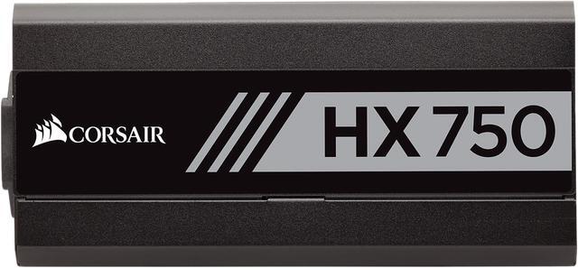 Alt view image 3 of 9 - CORSAIR HX Series HX750 CP-9020137-NA 750 W ATX12V v2.4 / EPS12V 2.92 80 PLUS PLATINUM Certified Full Modular Power Supply
