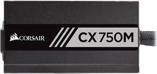 Alt view image 2 of 10 - CORSAIR CX750M V2 (2017 Edition) CP-9020154-NA 750 W ATX12V v2.4 / EPS12V 2.92 80 PLUS BRONZE Certified Semi-Modular Active PFC PFC Power Supply