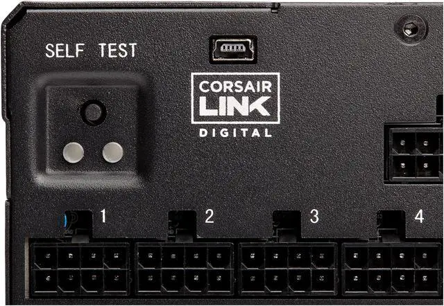 Alt view image 9 of 18 - CORSAIR AXi Series AX1600i CP-9020087-NA 1600W ATX 80 PLUS TITANIUM Certified Full Modular Digital ATX Power Supply