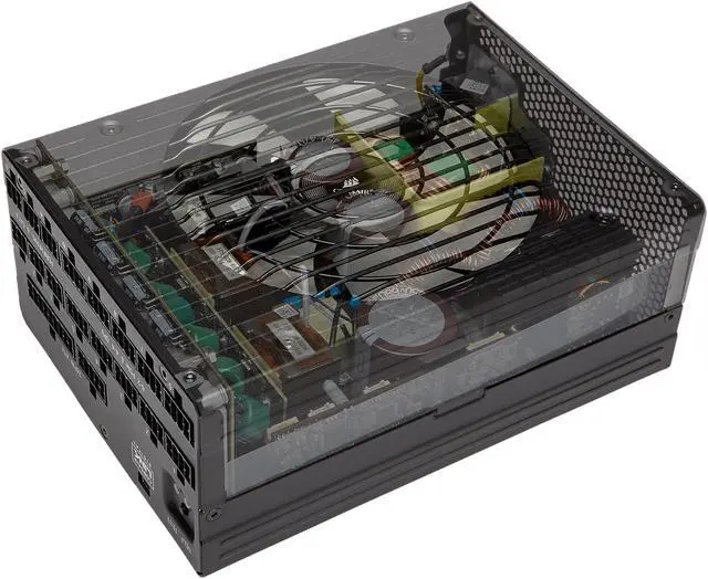 Alt view image 11 of 18 - CORSAIR AXi Series AX1600i CP-9020087-NA 1600W ATX 80 PLUS TITANIUM Certified Full Modular Digital ATX Power Supply