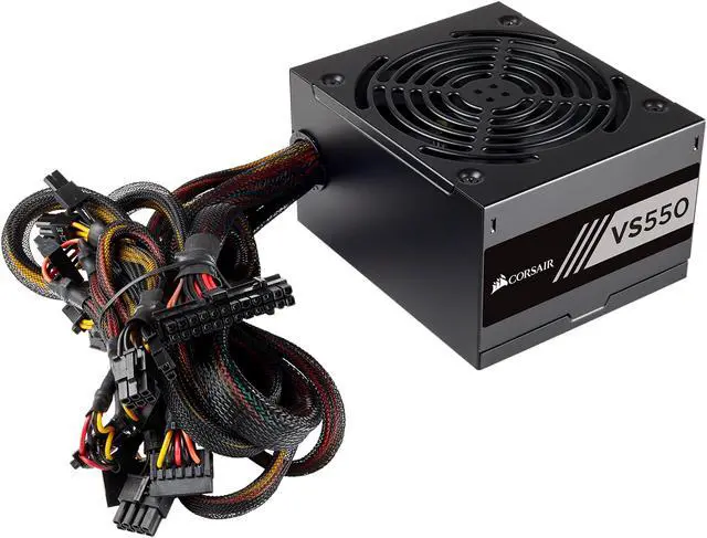 Alt view image 7 of 8 - CORSAIR VS Series VS550, 550W, Active PFC, 80 PLUS White Certified Power Supply