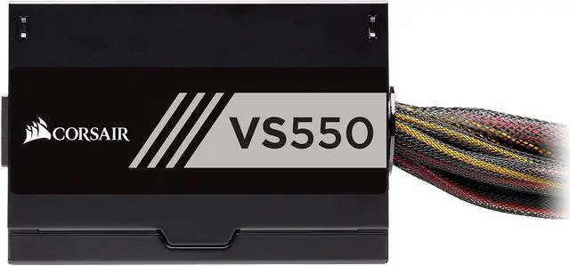 Alt view image 6 of 8 - CORSAIR VS Series VS550, 550W, Active PFC, 80 PLUS White Certified Power Supply