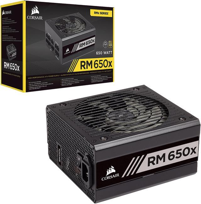 Alt view image 7 of 8 - CORSAIR RMx Series RM650x 2018 CP-9020178-NA 650 W ATX12V / EPS12V 80 PLUS GOLD Certified Full Modular Power Supply