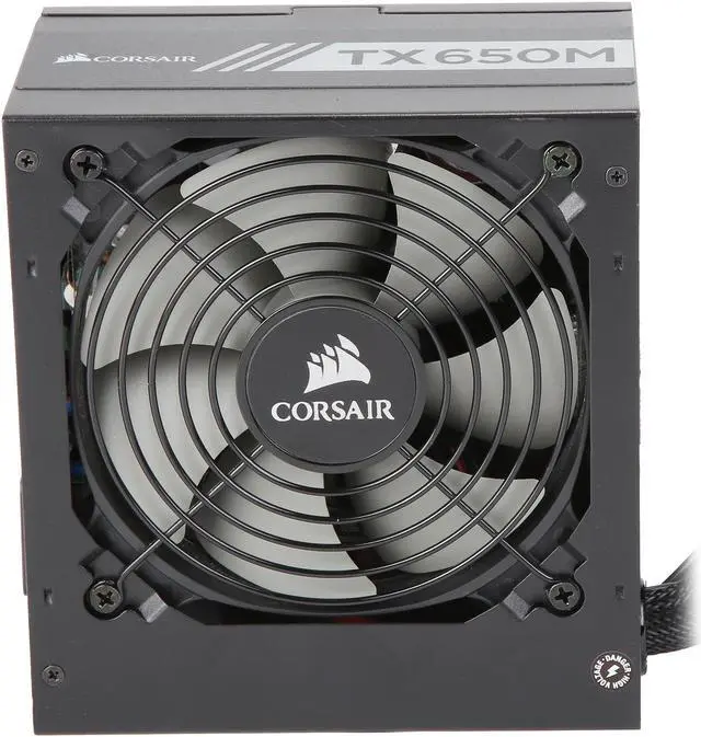 Alt view image 5 of 7 - CORSAIR TX-M Series TX650M CP-9020132-NA/RF 650 W ATX12V v2.4 / EPS 2.92 80 PLUS GOLD Certified Semi-Modular Active PFC Power Supply