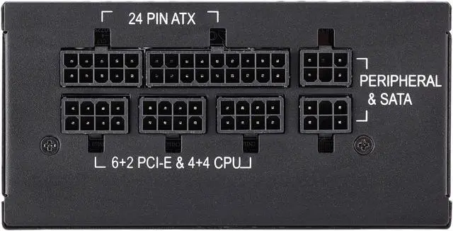 Alt view image 5 of 11 - CORSAIR SF Series SF600 CP-9020182-NA 600 W SFX 80 PLUS PLATINUM Certified Full Modular Power Supply