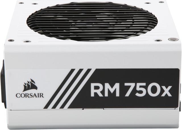 Alt view image 4 of 7 - CORSAIR RMx White Series RM750x White (CP-9020187-NA) 750W 80 PLUS Gold Certified, Fully Modular Power Supply, 10 Year Warranty