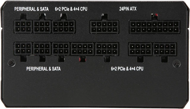 Alt view image 4 of 6 - CORSAIR RMx Series RM850x CP-9020180-NA/RF 850 W ATX12V / EPS12V 80 PLUS GOLD Certified Full Modular Power Supply