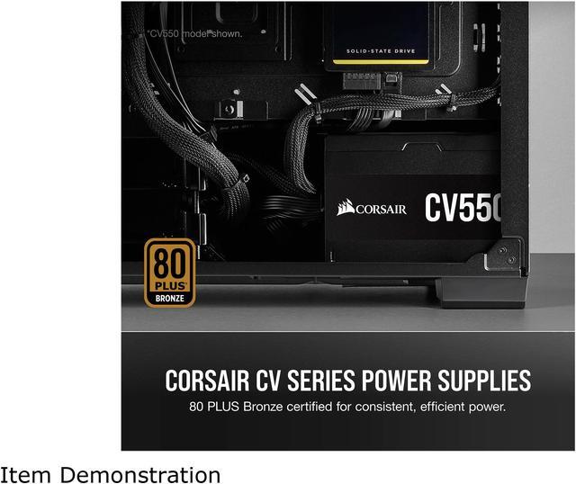 CORSAIR CV series CP-9020237-NA 750W ATX12V / EPS12V 80 PLUS BRONZE  Certified Non-Modular CV750 80 PLUS Bronze ATX Power Supply