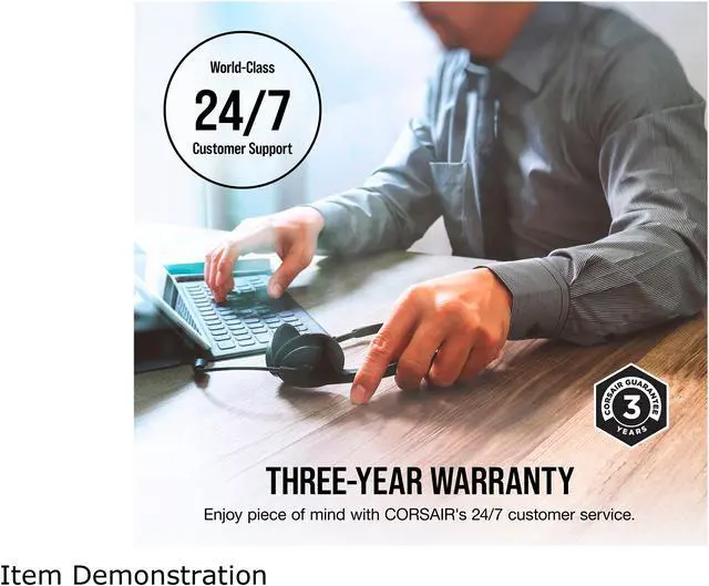 Alt view image 6 of 8 - CORSAIR CV series CP-9020237-NA 750W ATX12V / EPS12V 80 PLUS BRONZE Certified Non-Modular CV750 80 PLUS Bronze ATX Power Supply