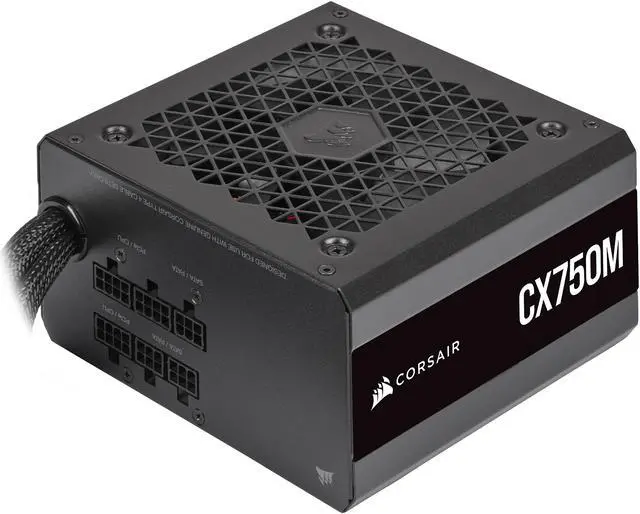 Alt view image 4 of 14 - CORSAIR CX-M CX750M 750 W ATX 80 PLUS BRONZE Certified Semi-Modular Power Supply