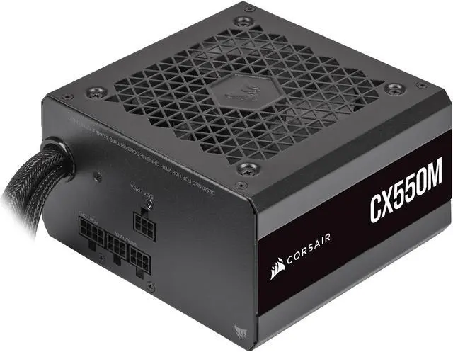 Alt view image 4 of 12 - CORSAIR CX-M Series CX550M 550 W ATX 80 PLUS BRONZE Certified Semi-Modular Power Supply