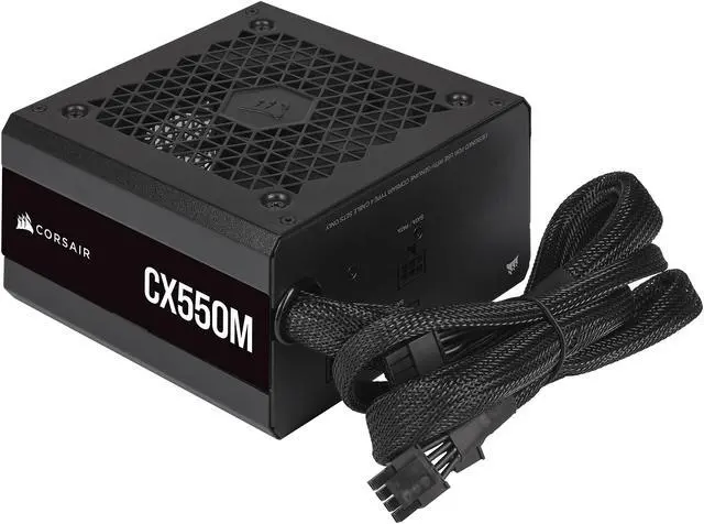 Alt view image 12 of 12 - CORSAIR CX-M Series CX550M 550 W ATX 80 PLUS BRONZE Certified Semi-Modular Power Supply