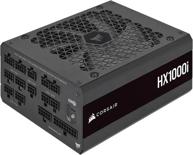 Alt view image 5 of 16 - CORSAIR HX1000i CP-9020214-NA 1000 W ATX12V 2.4 / EPS12V 2.92 80 PLUS PLATINUM Certified Full Modular Power Supply