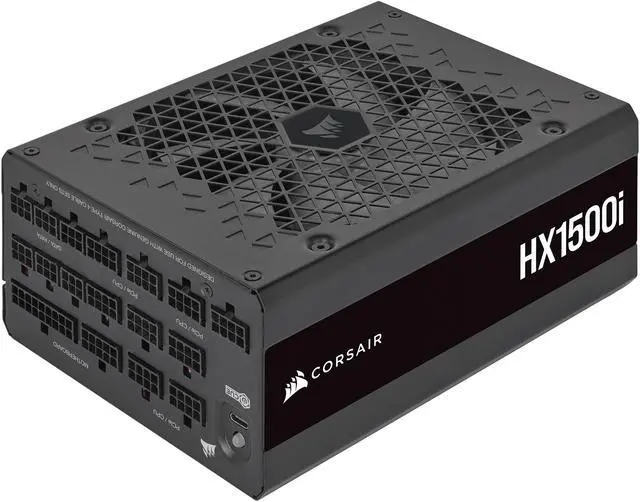 Alt view image 5 of 16 - CORSAIR HX1500i CP-9020215-NA 1500 W ATX12V 2.52 / EPS12V 2.92 80 PLUS PLATINUM Certified Full Modular Power Supply