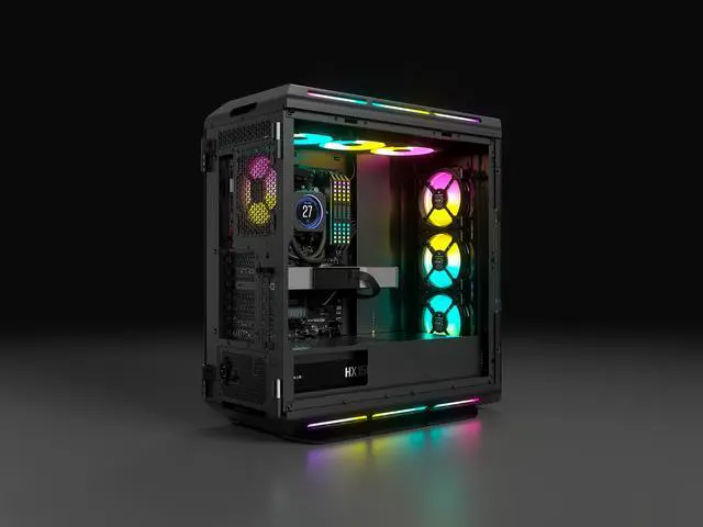 Alt view image 15 of 16 - CORSAIR HX1500i CP-9020215-NA 1500 W ATX12V 2.52 / EPS12V 2.92 80 PLUS PLATINUM Certified Full Modular Power Supply