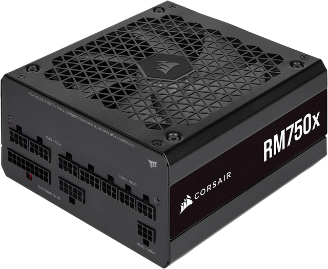 Alt view image 2 of 7 - CORSAIR RMx Series (2021) RM750x CP-9020199-NA/RF 750 W ATX12V / EPS12V 80 PLUS GOLD Certified Full Modular Power Supply