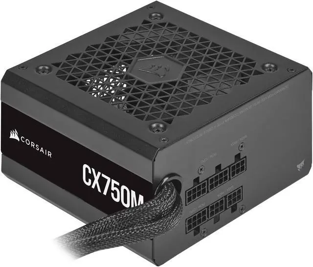 Alt view image 5 of 10 - CORSAIR CX-M CX750M 750 W ATX 80 PLUS BRONZE Certified Semi-Modular Power Supply