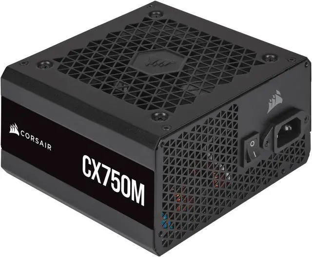 Alt view image 6 of 10 - CORSAIR CX-M CX750M 750 W ATX 80 PLUS BRONZE Certified Semi-Modular Power Supply