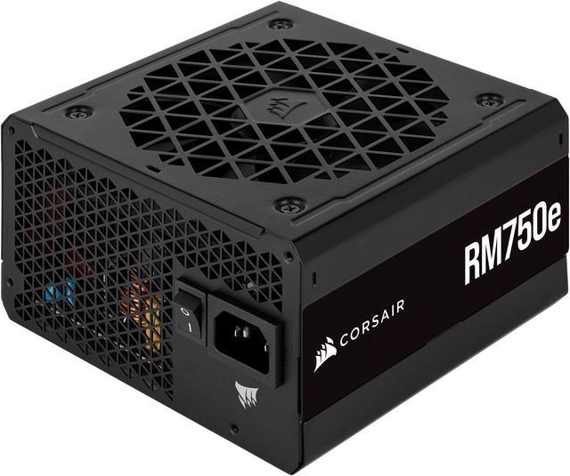 CORSAIR RM750e Fully Modular Low-Noise ATX Power Supply - ATX 3.0 & PCIe  5.0 Compliant - 105°C-Rated Capacitors - 80 PLUS Gold Efficiency - Modern  Standby Support 