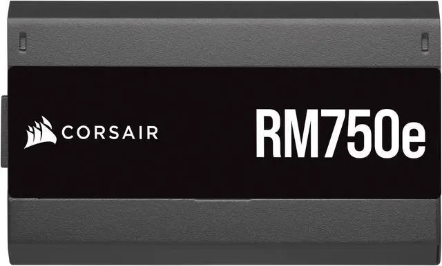 Alt view image 10 of 10 - CORSAIR RM750e Fully Modular Low-Noise ATX Power Supply - Dual EPS12V Connectors - 105°C-Rated Capacitors - 80 PLUS Gold Efficiency - Modern Standby Support