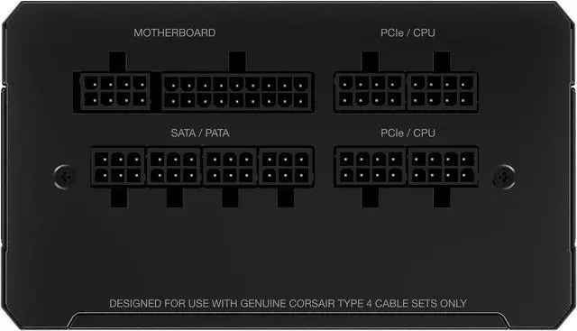 Alt view image 5 of 6 - CORSAIR RM850e Fully Modular Low-Noise ATX Power Supply - ATX 3.0 & PCIe 5.0 Compliant - 105°C-Rated Capacitors - 80 PLUS Gold  Efficiency - Modern Standby Support