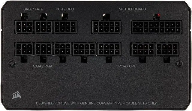 Alt view image 6 of 10 - CORSAIR HX850 Fully Modular Ultra-Low Noise ATX Power Supply - Triple EPS12V Connectors - Fluid Dynamic Bearing Fan - Zero RPM Fan  Mode - 105°C Japanese Capacitors - 80 PLUS Platinum Efficiency