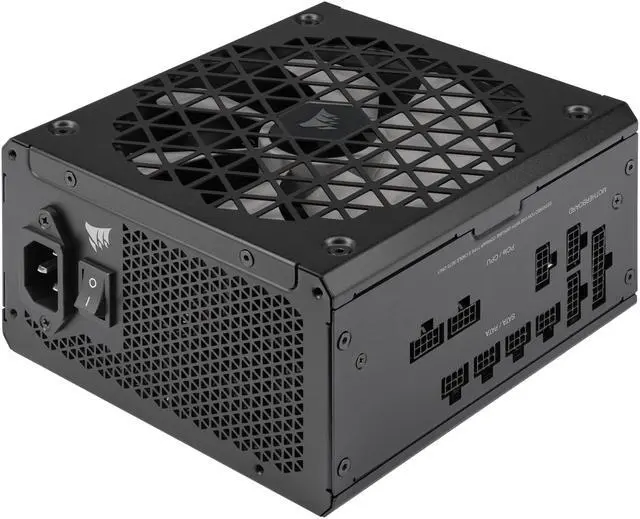 Alt view image 6 of 12 - CORSAIR RMx SHIFT Series™ RM750x 80 PLUS Gold Fully Modular ATX Power Supply - Modular Side Interface - ATX 3.0 & PCIe 5.0 Compliant -  Zero RPM Fan Mode - 105°C-Rated Capacitors - 80 PLU Power Supply