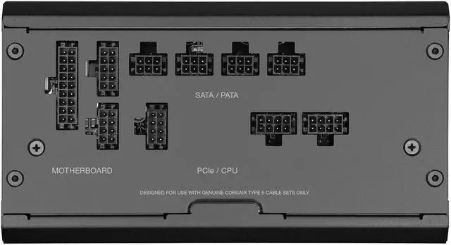 Alt view image 8 of 12 - CORSAIR RMx SHIFT Series™ RM750x 80 PLUS Gold Fully Modular ATX Power Supply - Modular Side Interface - ATX 3.0 & PCIe 5.0 Compliant -  Zero RPM Fan Mode - 105°C-Rated Capacitors - 80 PLU Power Supply