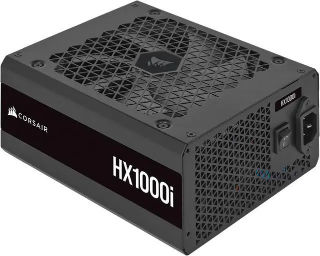 Alt view image 3 of 12 - CORSAIR HX1000i Fully Modular Ultra-Low Noise ATX Power Supply - ATX 3.0 & PCIe 5.0 Compliant - Fluid Dynamic Bearing Fan - CORSAIR  iCUE Software Compatible - 80 PLUS Platinum Efficiency