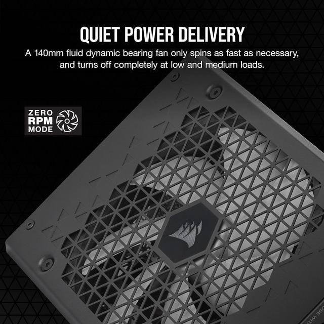Alt view image 5 of 7 - CORSAIR HX1500i Fully Modular Ultra-Low Noise ATX Power Supply - ATX 3.0 & PCIe 5.0 Compliant - Fluid Dynamic Bearing Fan - CORSAIR iCUE Software Compatible - 80 PLUS Platinum Efficiency