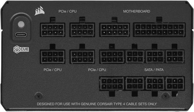 Alt view image 9 of 12 - CORSAIR HX1200i Fully Modular Ultra-Low Noise ATX Power Supply - ATX 3.0 & PCIe 5.0 Compliant - Fluid Dynamic Bearing Fan - CORSAIR iCUE Software Compatible - 80 PLUS Platinum Efficiency