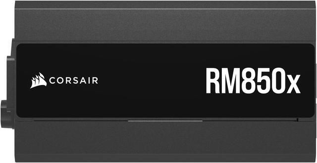 Alt view image 11 of 12 - CORSAIR RMx Series RM850x ATX Power Supply - Fully Modular - ATX 3.1 - PCIe 5.1 - Cybenetics Gold - Low-Noise - Japanese Capacitors - 850 Watts