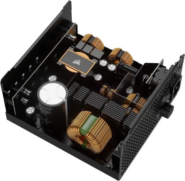Alt view image 12 of 13 - CORSAIR RMx Series RM1000x ATX Power Supply - Fully Modular - ATX 3.1 - PCIe 5.1 - Cybenetics Gold - Low-Noise - Japanese Capacitors - 1000 Watts
