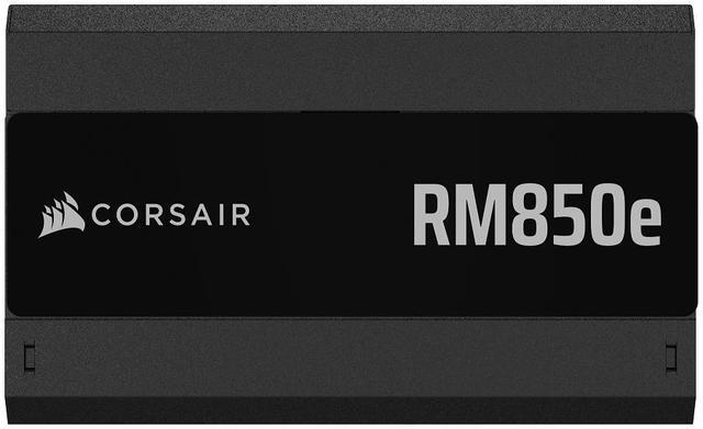 Alt view image 3 of 9 - CORSAIR RMx Series RM850e 850 W ATX 3.1 Compatible Cybenetics Gold Full Modular Power Supply