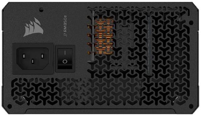 Alt view image 5 of 9 - CORSAIR RMx Series RM850e 850 W ATX 3.1 Compatible Cybenetics Gold Full Modular Power Supply
