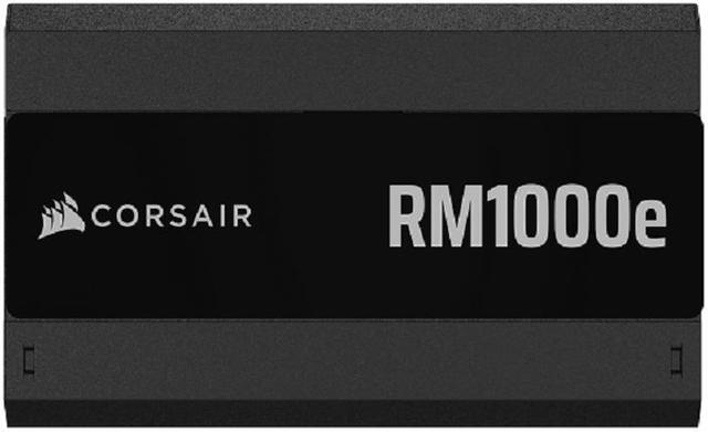 Alt view image 3 of 9 - CORSAIR RMx Series RM1000e 1000 W ATX 3.1 Compatible Cybenetics Gold Full Modular Power Supply