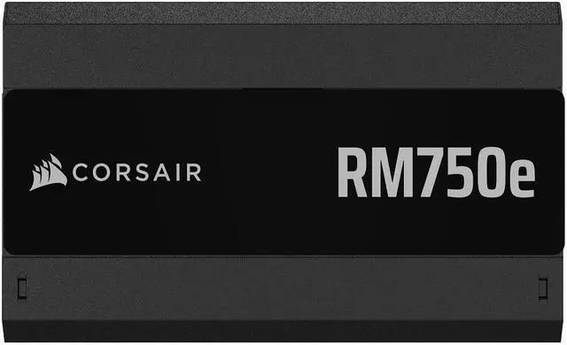 Alt view image 3 of 9 - CORSAIR RM750e (2025) Fully Modular Low-Noise ATX Power Supply with 12V-2x6 Cable – ATX 3.1 & PCIe 5.1 Compliant, Cybenetics Gold Efficiency, 105°C-Rated Capacitors, Modern Standby Mode – Black
