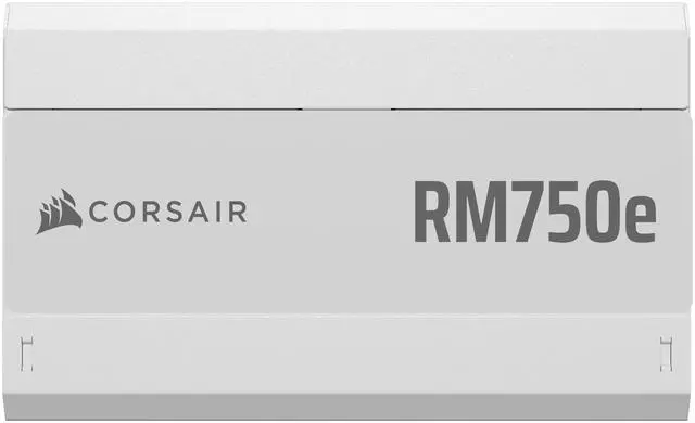 Main image of CORSAIR RM750e Fully Modular Low-Noise ATX Power Supply - ATX 3.1 & PCIe 5.1 Compliant - 105°C-Rated Capacitors - Cybenetics Gold  Efficiency