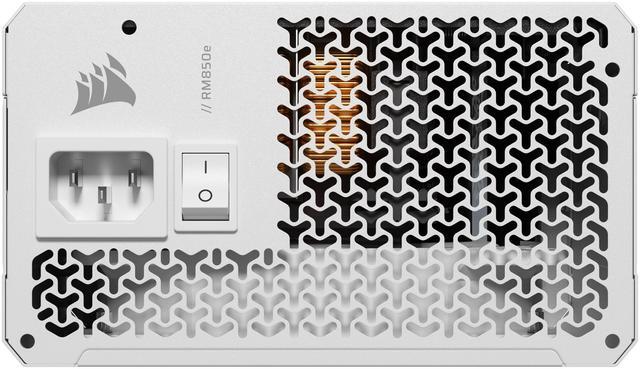 Alt view image 3 of 7 - CORSAIR RM850e (2025) Fully Modular Low-Noise ATX Power Supply - ATX 3.1 & PCIe 5.1 Compliant - 105°C-Rated Capacitors - Cybenetics Gold Efficiency