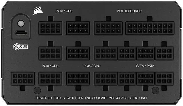 Alt view image 4 of 9 - CORSAIR HX1200i (2025) 1200 W ATX 3.1 Compatible Up to 92% efficiency Full Modular Power Supplies