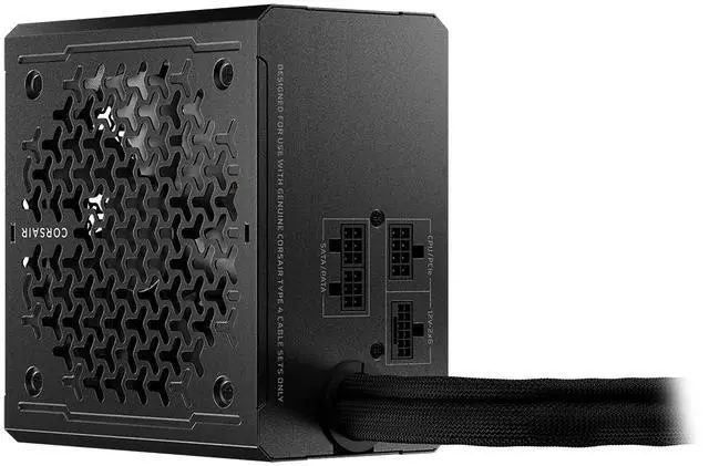 Alt view image 9 of 16 - CORSAIR CX750M (2025) Semi Modular ATX 3.1 PCIe 5.1 Low-Noise 750W Power Supply with 12V-2x6 Cable – Cybenetics Bronze Efficiency, LLC Topology, 105°C Capacitors – Black